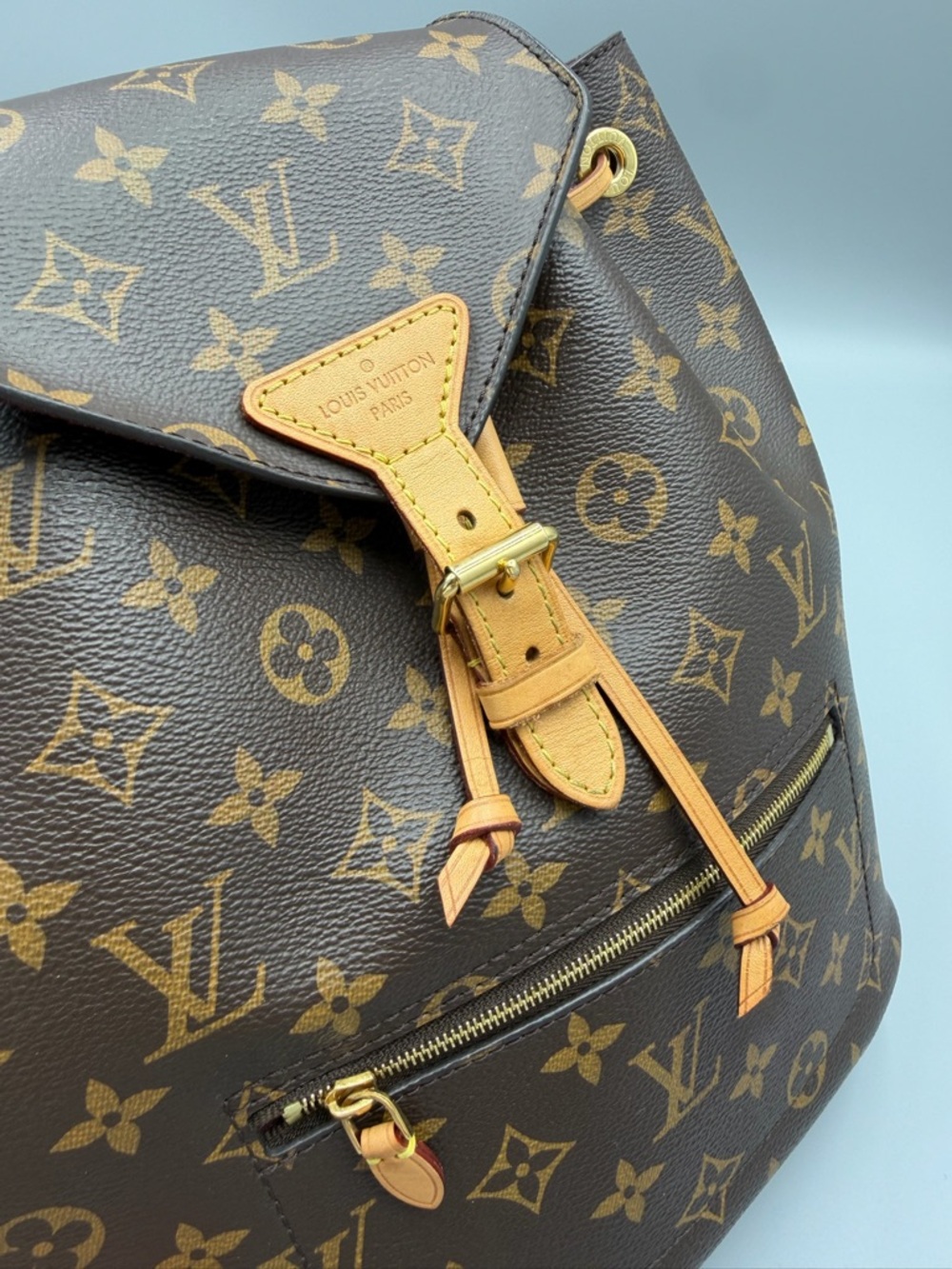 Louis Vuitton Montsouris NM Monogram Drawstring Backpack - Picture 6 of 9